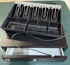 Replacement Base Cash Drawer Samsung Sam4s Cash Register JK75-00013A No Key