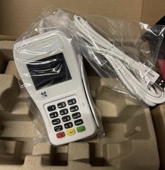 Clover White Pos Pin Pad With Card Swiper