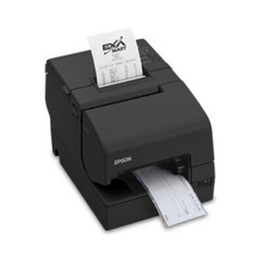 Epson TM-H6000V Thermal Printer Check Reader & 10 Rolls of Thermal Paper