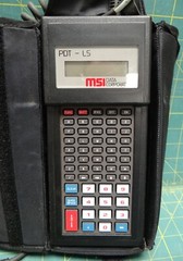 MSI Data Corp PDT-LS Portable Data Terminal Scanner RS232 UNTESTED with Scanner