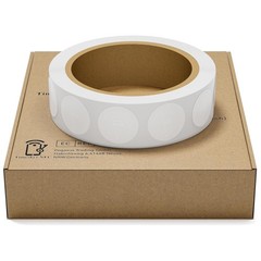 1000 Pack NTAG215 NFC Stickers 1 Inch Round Label