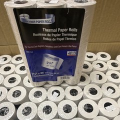 Thermal Paper 2 1/4&Prime; x 85&prime; — 207 rolls