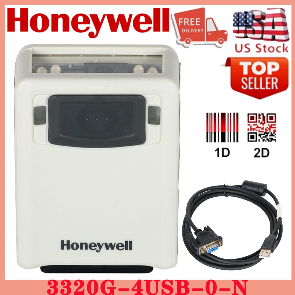 Honeywell VuQuest 3320g 3320G-4USB-0-N Hands-Free 1D & 2D USB Barcode Scanner US